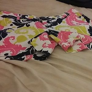 Banana Republic Milly Collection Paisley Shorts